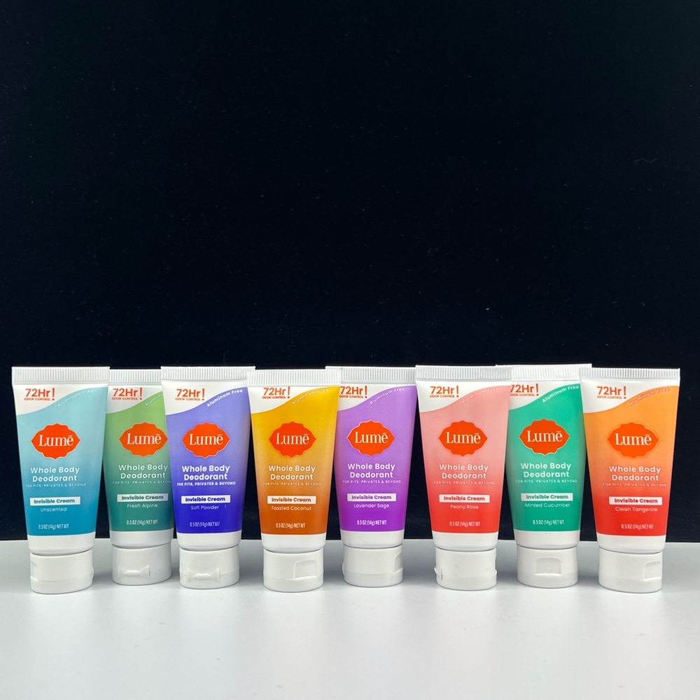 All Natural Whole Body Deodorant New Formula .5oz Travel Size Cream Tube